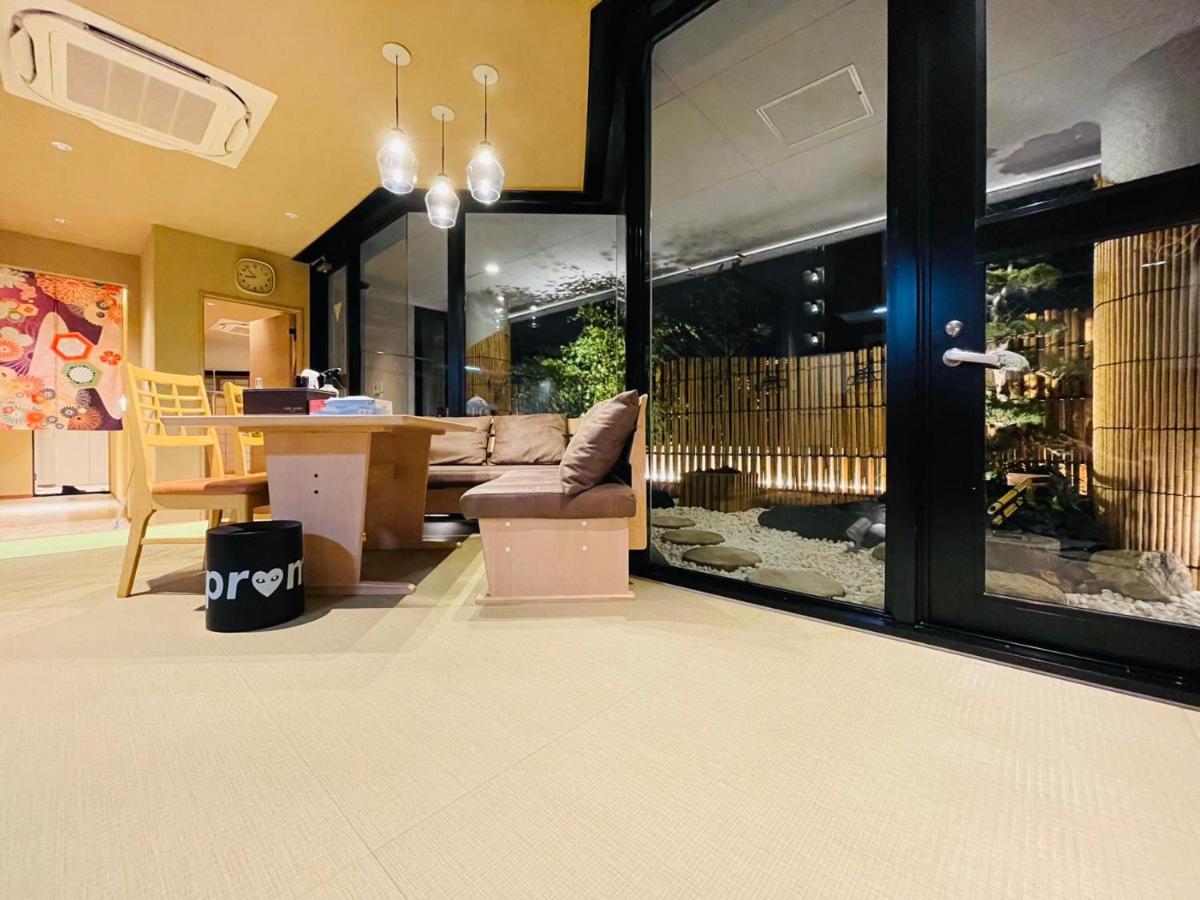 東瀛stays 6階 ゆったり庭付きワンフロア部屋 โอซาก้า ภายนอก รูปภาพ