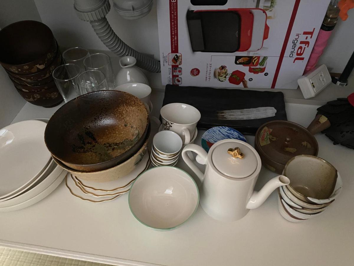 東瀛stays 6階 ゆったり庭付きワンフロア部屋 โอซาก้า ภายนอก รูปภาพ